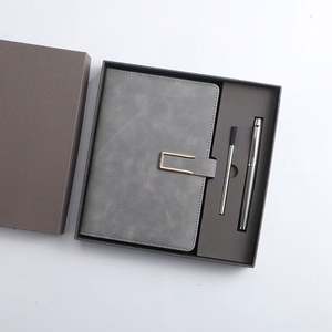 High Quality A5 Hardcover Leather Journal <b>Notebook</b> <b>Set</b> Waterproof Stone Paper Binding Luxury Business Gift for Women with Pen - Product Image 2