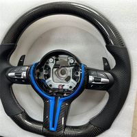 Roda kemudi kulit Interior, untuk mobil BMW grosir F10 F11 F20 F21 F22 F30 F31 F32 F36 F80 F82 M3 M4 M