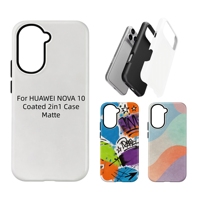 Étui personnalisable avec logo imprimable, vierge, pour sublimation 3D, compatible avec Huawei Pura70Ultra, Mate70Pro, Mate60Pro, Nova12, Nova11Pro, P40Pro, P80Ultra