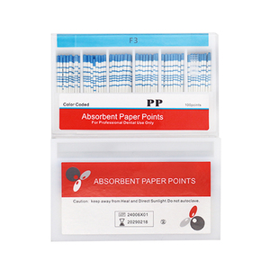 Sıcak Satış Manuel <span class=keywords><strong>Gutta</strong></span> Perka Uçları F1/F2/F3/F4/F5 Emici Saf Pamuklu Kağıt Uçlar - Product Image 3