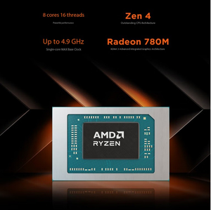 Metal R9000P/AMD 9 8945HX/แรม 32GB DDR5/SSD 1TB/การ์ดจอแยก 5060 8G/หน้าจอ 2560x1600 240Hz 100% DCI-P3/Windows 11 Pro/มีสินค้าในสต็อก - Product Image 5