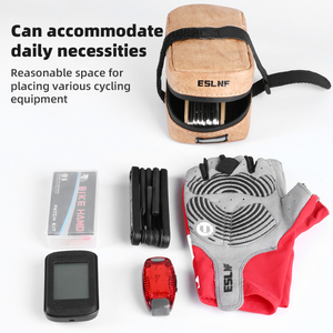 OEM/ODM Benutzerdefiniertes Logo Wasserdichte Fahrradsatteltasche Mini Tragbare Fahrrad-Hecktasche Schnellverschluss Fahrrad-Sitzpacktasche für <span class=keywords><strong>MTB</strong></span> - Product Image 3
