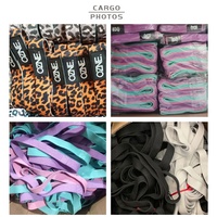 Nuevas Bandas de Resistencia Largas de Tela de Algodón para Yoga, Entrenamiento de Fuerza, Gimnasio y Ejercicio, con Logotipo Personalizado