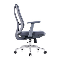 Chaise de bureau ergonomique moderne et réglable en maille pour personnel, vente en gros à Foshan