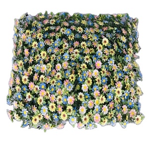 2025 PANEL DE MARGARITA DE VERDES ARTIFICIALES DE PLÁSTICO MÁS NUEVO/PARED/FONDO - Product Image 1