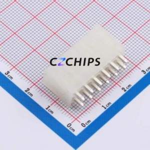 WAFER-WTB4.2-12PZZ Wire-to-<b>Board</b> <b>Pin</b> Header Through hole,P=4.2mm Connector 2x6P 4.2mm Through Hole Mini-Fit (MX 4.2) - Product Image 2