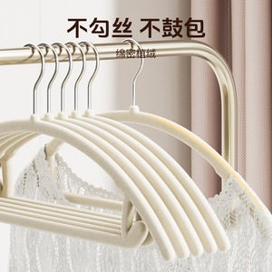 Velvet Clothes Hanger Round Non Marking Non Slip For Home Use Clothing Organizer Coat Hanger - Product Image 1