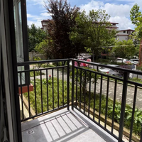 Vente en gros de rampes de sécurité en alliage d'aluminium pour extérieur, balcon, terrasse, salle de bain, villa et escalier |   Design moderne haute résistance
