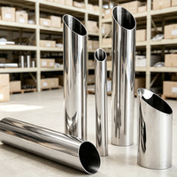 Tube en acier inoxydable 304 316 de qualité industrielle, tube rond sans soudure pour le transport d'eau, d'huile, de gaz et les applications structurelles