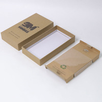 Boîte d'emballage de téléphone en papier kraft personnalisable de haute qualité avec logo. Idéal pour téléphone Android Retail Box Écologique et Robuste