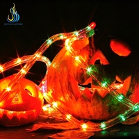 Ensemble de lanternes chinoises d'Halloween en forme de citrouille et de fantôme pour la décoration de parcs à thème, de jardins et de maisons hantées