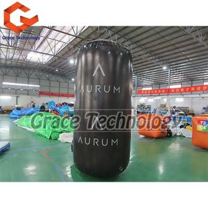 Bouées de marquage cylindriques gonflables personnalisées Publicité Natation en eau libre Courses Bouées flottantes - Product Image 1