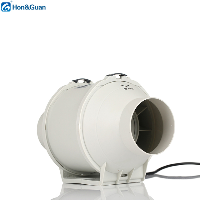 4 Inch Duct Fan, Inline Ventilation Exhaust Fan, Mixed Flow Inline Duct Fan 100mm 26db Boiler Blowers