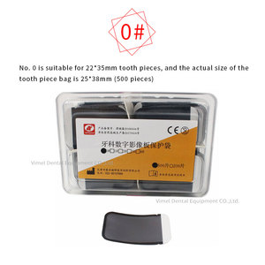 Buste barriera da 500 pezzi buste protettive monouso per la copertura del sacchetto per la scansione digitale dentale del piatto del fosforo <span class=keywords><strong>X</strong></span> - Product Image 6
