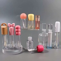 Tube vide pour rouge à lèvres/brillant à lèvres de 5 ml, haute qualité, avec logo personnalisé, sérigraphie, bouchon à vis, en plastique, 118*18mm, pour petites séries