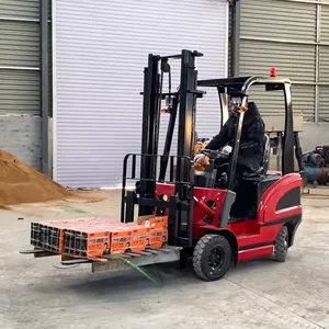 China Factory Small 0.8 Ton 1 Ton Mini Electric Forklift Small Loader 2 Ton 2.5 Ton Use For Warehouse Farm Lift