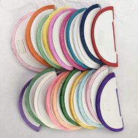 Coloré nid d'abeille boule fête d'anniversaire mariage scène papier lanterne fond suspendu décoration fournitures papier nid d'abeille boule