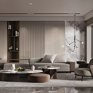 Melinco impermeabile in fibra di bambù Co-estruso pannello di parete impiallacciatura di <span class=keywords><strong>legno</strong></span> WPC pannelli solidi pieghevole <span class=keywords><strong>fogli</strong></span> per la decorazione d'interni - Product Image 6