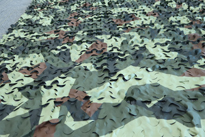 Outdoor 3 Laags Thermische Infrarood Camo Netting 3d Camouflage Gaas - Product Image 6