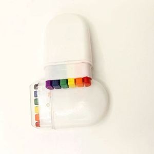 Plastic Ballpoint <b>Pens</b> for Halloween and Sports Events 6 Color Rainbow Promotional <b>Gifts</b> for Fans and Festivals - Product Image 3