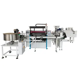 80*80 ATM Paper Roll Cash Register Roll Automation Production Line Slitter Rewinder Packing Machine