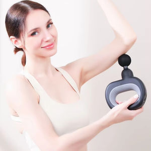 Pistolet de <span class=keywords><strong>massage</strong></span> vibrant à 4 têtes avec logo personnalisé, 6 niveaux, pour <span class=keywords><strong>massage</strong></span> des tissus profonds du dos, des épaules, des <span class=keywords><strong>jambes</strong></span> et des pieds - Product Image 2