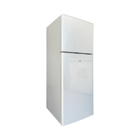 Réfrigérateur à compresseur 12V/24V DC 142 litres économe en énergie Demi-congélateur Réfrigérateur Système solaire sur pied Réfrigérateur