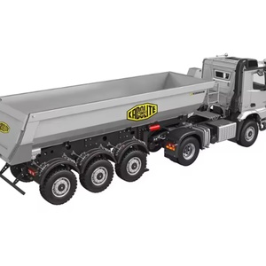 SJY-K5801-101 4WD 1/14ème échelle RC Modèle de tracteur télécommandé haute performance avec remorque 4x4 avec son et lumière - Product Image 3