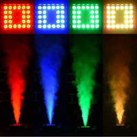 Machine à Fumée DMX 1500W/3000W avec Lumière LED et Télécommande, Équipement de Scène pour DJ, Mariages, Fêtes et Événements