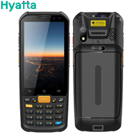 Precio más barato al por mayor Wifi 4G NFC escáner de código de barras Colector DE DATOS 4 pulgadas industrial resistente de mano precios Android alfombra PDA