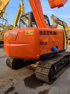 Excavatrice d'occasion de HITACHI ZX 70 ZX65 de bel état de fonctionnement mini excavatrice d'occasion de Hitachi ZX70 en vente - Product Image 6