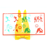 Dispositif fixe de thérapie de la Vision, transaglyph, vert et rouge, dispositif d'entraînement à l'agilité des yeux, cartes stéréo, Correction visuelle