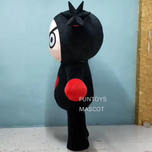 Funtoysぬいぐるみ歌姫ラッキーガール人形クリスマスインフレータブルマスコットファンシードレスハロウィンコスチューム大人用 - Product Image 6