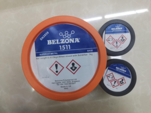 ZT86 Belzona 1511 Super HT-Metal Epoxy Repair Compound, composé de réparation époxy métallique haute résistance aux températures, 500 degrés ° F pour la réparation de pompes, de vannes et de tuyaux métalliques - Product Image 3