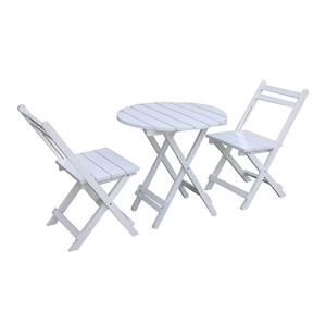 <span class=keywords><strong>Set</strong></span> <span class=keywords><strong>da</strong></span> <span class=keywords><strong>tavolo</strong></span> e sedia in legno pieghevole per esterni personalizzati per uso <span class=keywords><strong>giardino</strong></span> soluzione di mobili eleganti - Product Image 4