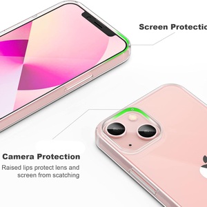 Funda de teléfono de TPU transparente Maxyi para <span class=keywords><strong>iPhone</strong></span> 11 <span class=keywords><strong>12</strong></span> <span class=keywords><strong>13</strong></span> 14 15 16 Plus <span class=keywords><strong>Pro</strong></span> Max - Product Image 3