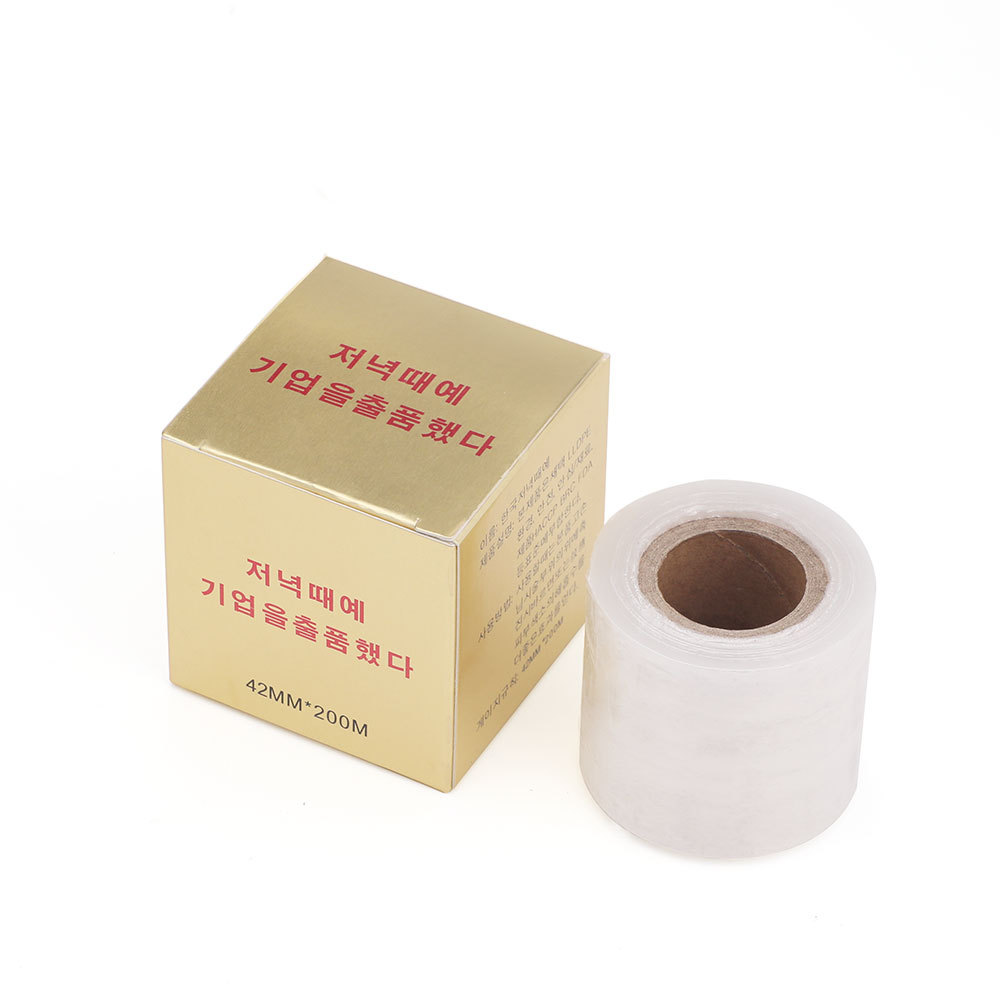 Wholesale Professional Tattoo Semi-permanent Eyebrow Lip Tattoo clear wrap film Flexible Tattoo Microblading Plastic Wrap