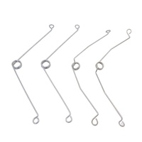 Support de ressort hélicoïdal en acier inoxydable sur mesure pour lampe de plafond industrielle avec clip de torsion modifié personnalisable
