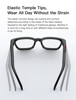 Lunettes Intelligentes M08, Batterie 300 mAh, 7h d'Autonomie, Photo, Vidéo, Appel BT, Traduction, Assistant Vocal, Couleurs, Lunettes de Soleil Sans Fil