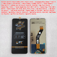 Écran LCD MS Crown Series pour Tecno X6515, écran tactile de remplacement, composants compatibles avec Infinix Smart 7