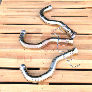 TItanium Tuyau de liaison d'échappement Tube de connexion intermédiaire pour <span class=keywords><strong>CanAm</strong></span> <span class=keywords><strong>Spyder</strong></span> F3 1330 2007-2023 - Product Image 4