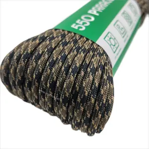 Endnus grosir tali Paracord 550 taktis Corda bertahan hidup 2mm 3mm 4mm