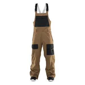 High Quality Workshop Factory Machine Repair Work Overalls Safety Industrial Working Cargo Pants Men Uniforms Bibpants