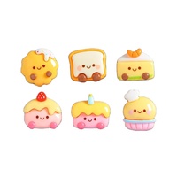 Accessoires en résine DIY de style dessin animé : pinces à cheveux, coques de téléphone, breloques pour chaussures, petits animaux, aliments, perles pour vêtements, Halloween, Noël