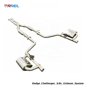 Высокопроизводительная выхлопная система <span class=keywords><strong>Catback</strong></span> для Dodge Challenger SRT 3.6L 6.2L (2015-2023) - нержавеющая сталь SUS304, прямое крепление - Product Image 2