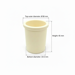 Nicecera Neutralizer <strong>Ceramic</strong> Cup in UVO Coater Discharge Chamber 99% Alumina <strong>Ceramic</strong> Tube for Industrial Use - Product Image 3