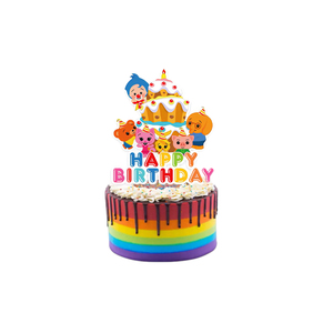 Decorazioni per Feste a Tema Circo e Clown, Set di Stoviglie con Piatti, Bicchieri, Tovaglioli e Tovaglia per Baby Shower e Feste di Compleanno per Bambini - Product Image 3