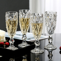 Verre à champagne en cristal, design élégant, pour vin blanc, vin mousseux, usage domestique, verre à vin rouge, verre à jus