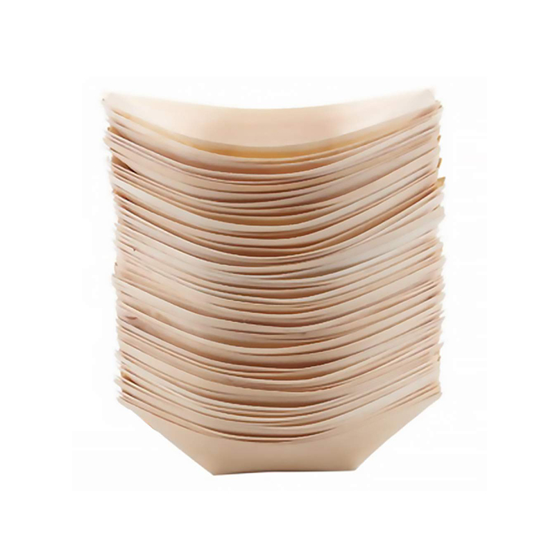 Домашний бамбуковый пищевой контейнер, поднос для суши, деревянная лодка, коробка для суши, деревянная одноразовая