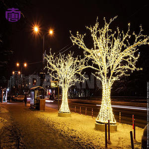 Luz LED Decorativa para Árboles Estilo Cristal, IP65 Impermeable, Colores Personalizables, Iluminación Decorativa para Paisajes Comerciales, Navidad y Festivales - Product Image 6